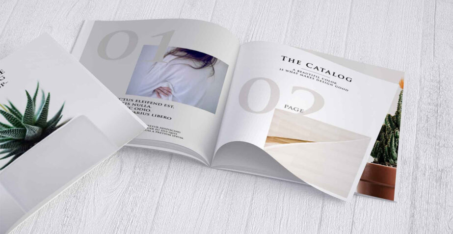 Catalogue mock up