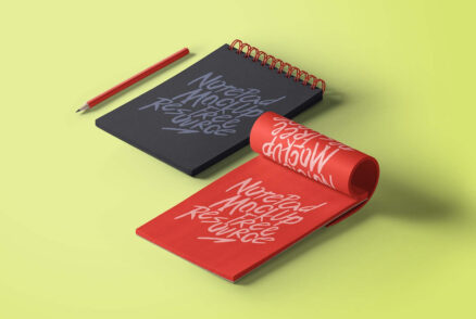 Notepad mock up