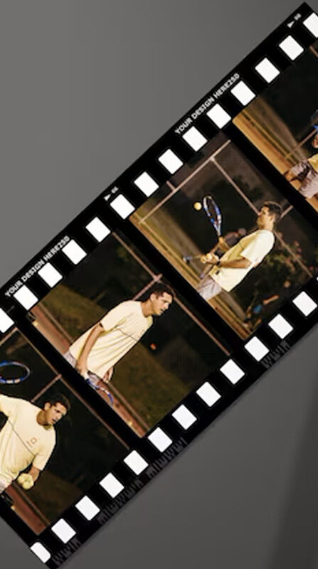 Reflective Cutting film roll mock up